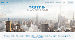 Desktop Screenshot of forter.com